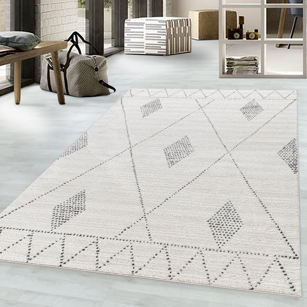 Tappeto Taznaxt 5107 Berber Design Crema (1)