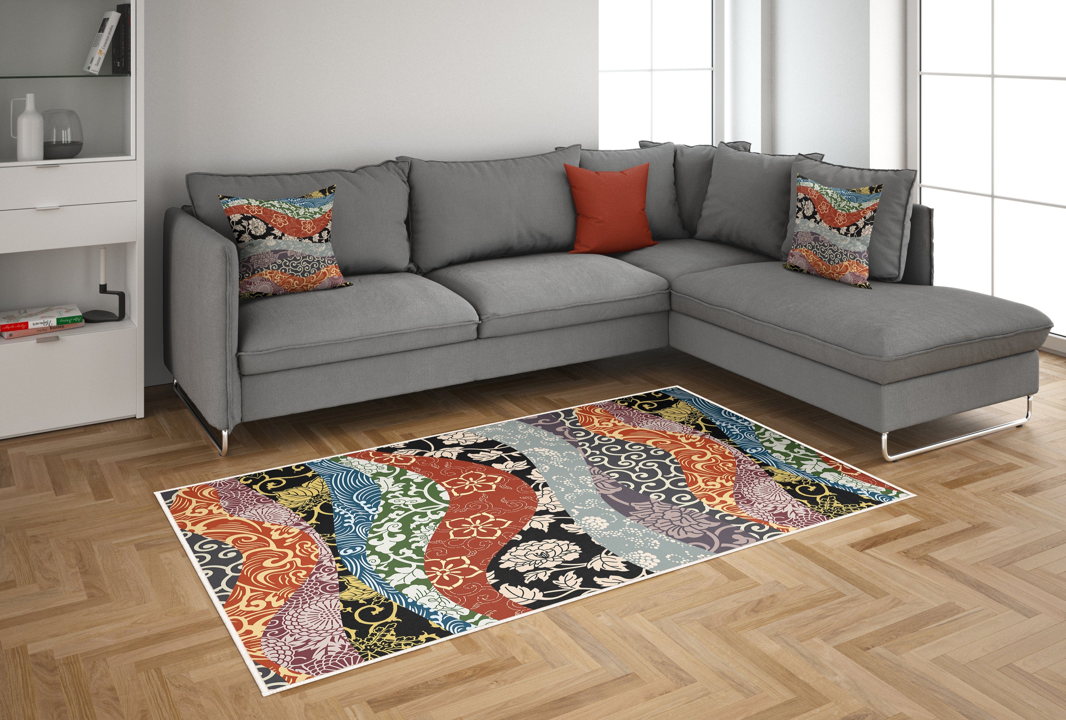 Tappeto Zarently 81 Multicolore (1)