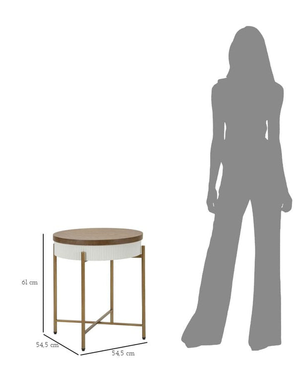 Tavolinetto Tolosa cm Ø 54,5x61 (8)