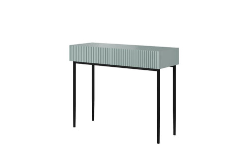 Tavolino consolle con 2 cassetti Nicole 100-2SZ Nero