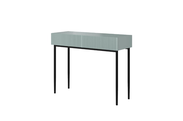 Tavolino consolle con 2 cassetti Nicole 100-2SZ Nero