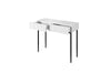 Tavolino consolle con 2 cassetti Nicole 100-2SZ Nero (3)