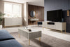 Tavolino consolle con 2 cassetti Nicole 100-2SZ Oro (4)