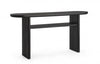 Bizzotto Tavolino consolle Empire Oval Nero