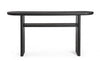 Bizzotto Tavolino consolle Empire Oval Nero