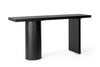 Bizzotto Tavolino consolle Empire Rectangular Nero