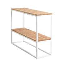 Tavolino consolle Julita 75-2F Bianco (1)