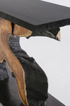 Bizzotto Tavolino consolle Marwood Nero