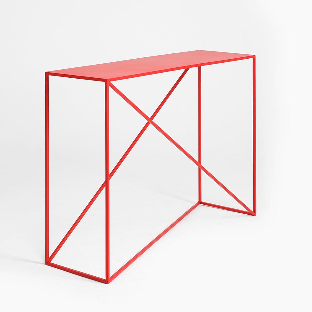 Tavolino consolle Memo Rosso (3)