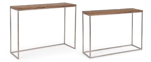 Bizzotto Tavolino consolle Rafter Naturale