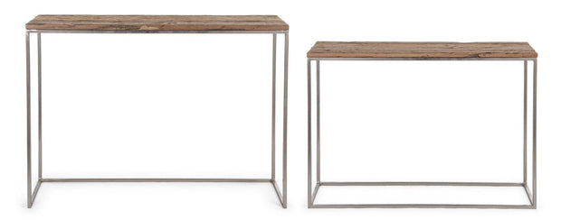 Bizzotto Tavolino consolle Rafter Naturale