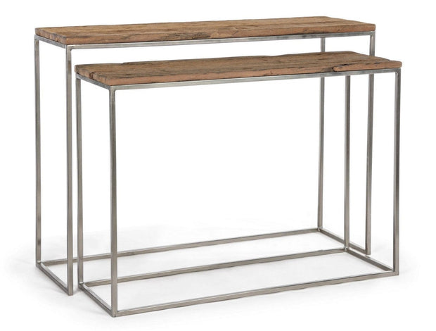 Bizzotto Tavolino consolle Rafter Naturale