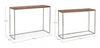 Bizzotto Tavolino consolle Rafter Naturale