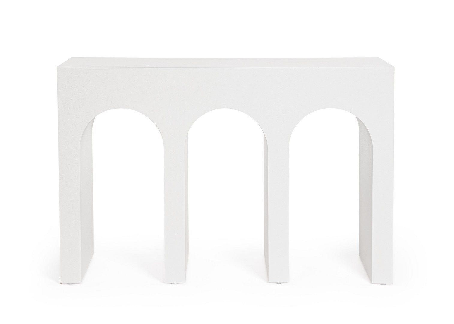 Bizzotto Tavolino consolle Rhome Rectangular Bianco
