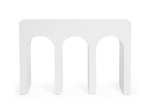 Bizzotto Tavolino consolle Rhome Rectangular Bianco
