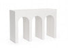 Bizzotto Tavolino consolle Rhome Rectangular Bianco