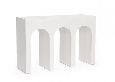 Bizzotto Tavolino consolle Rhome Rectangular Bianco
