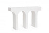 Bizzotto Tavolino consolle Rhome Shaped Bianco