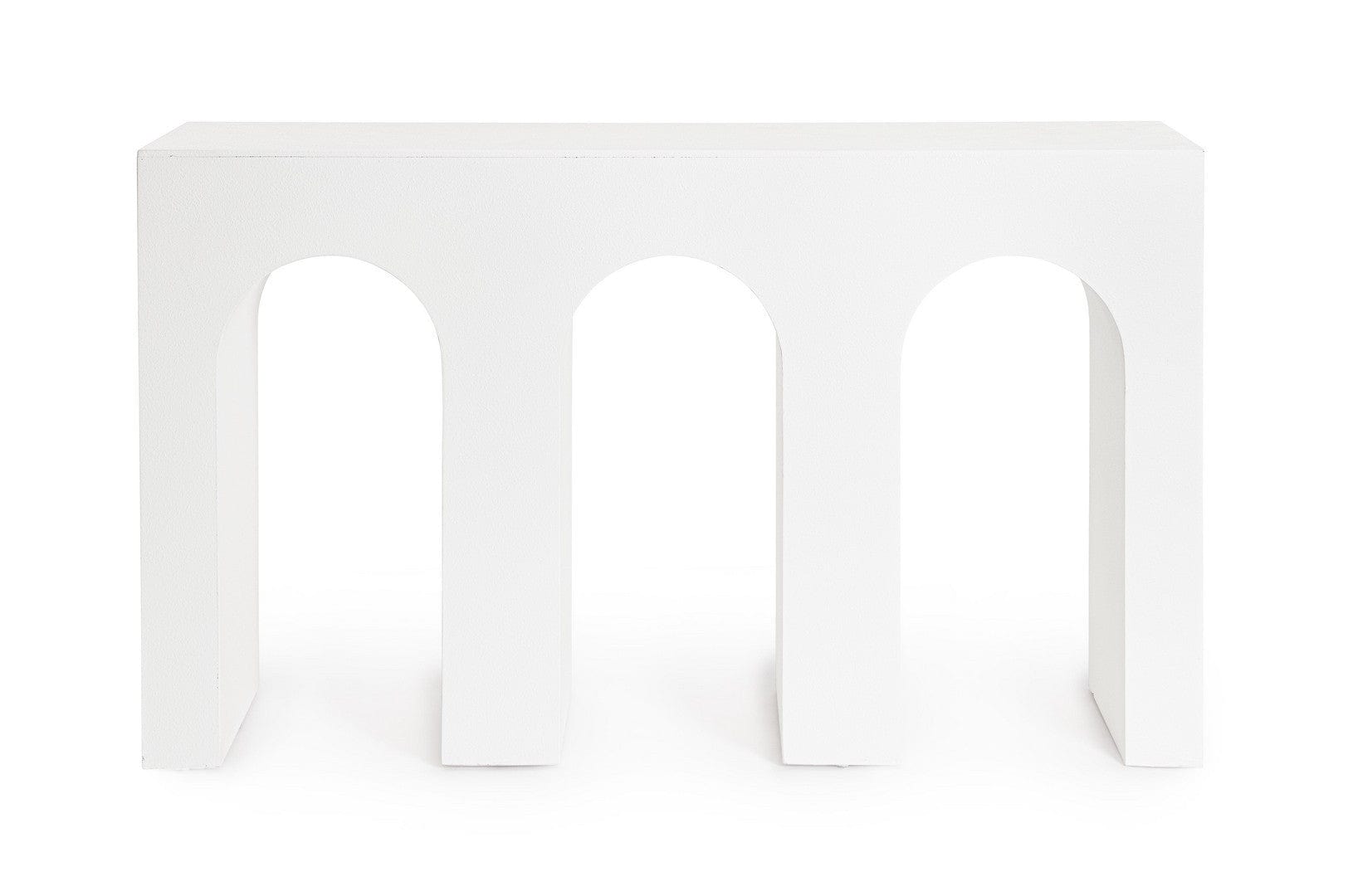 Bizzotto Tavolino consolle Rhome Twin Rectangular Bianco