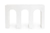 Bizzotto Tavolino consolle Rhome Twin Rectangular Bianco