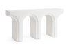 Bizzotto Tavolino consolle Rhome Twin Shaped Bianco