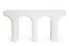 Bizzotto Tavolino consolle Rhome Twin Shaped Bianco