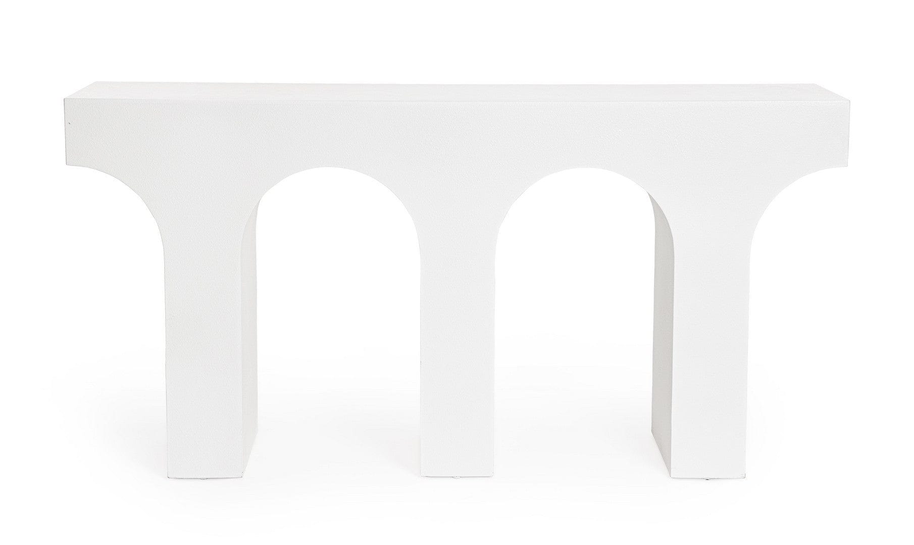 Bizzotto Tavolino consolle Rhome Twin Shaped Bianco
