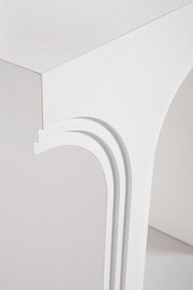 Bizzotto Tavolino consolle Rhome Twin Shaped Bianco