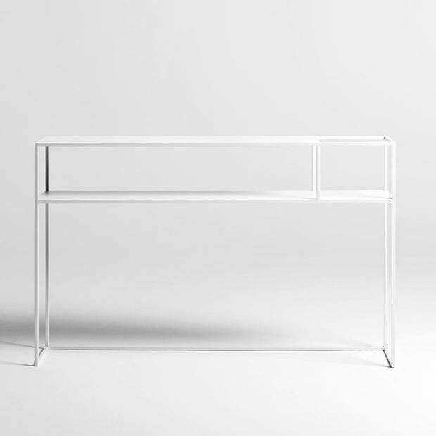 Tavolino consolle Senso Flower 120-25P Bianco (1)