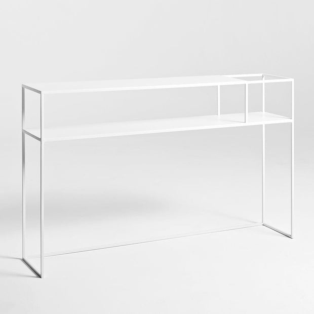 Tavolino consolle Senso Flower 120-25P Bianco (2)