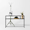 Tavolino consolle Senso Flower 120-25P Nero (2)