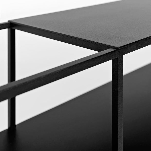 Tavolino consolle Senso Flower 120-25P Nero (3)