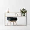 Customform Tavolino consolle Senso Flower 120-25P Oro