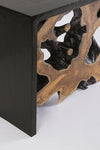 Bizzotto Tavolino consolle Sherwood Nero