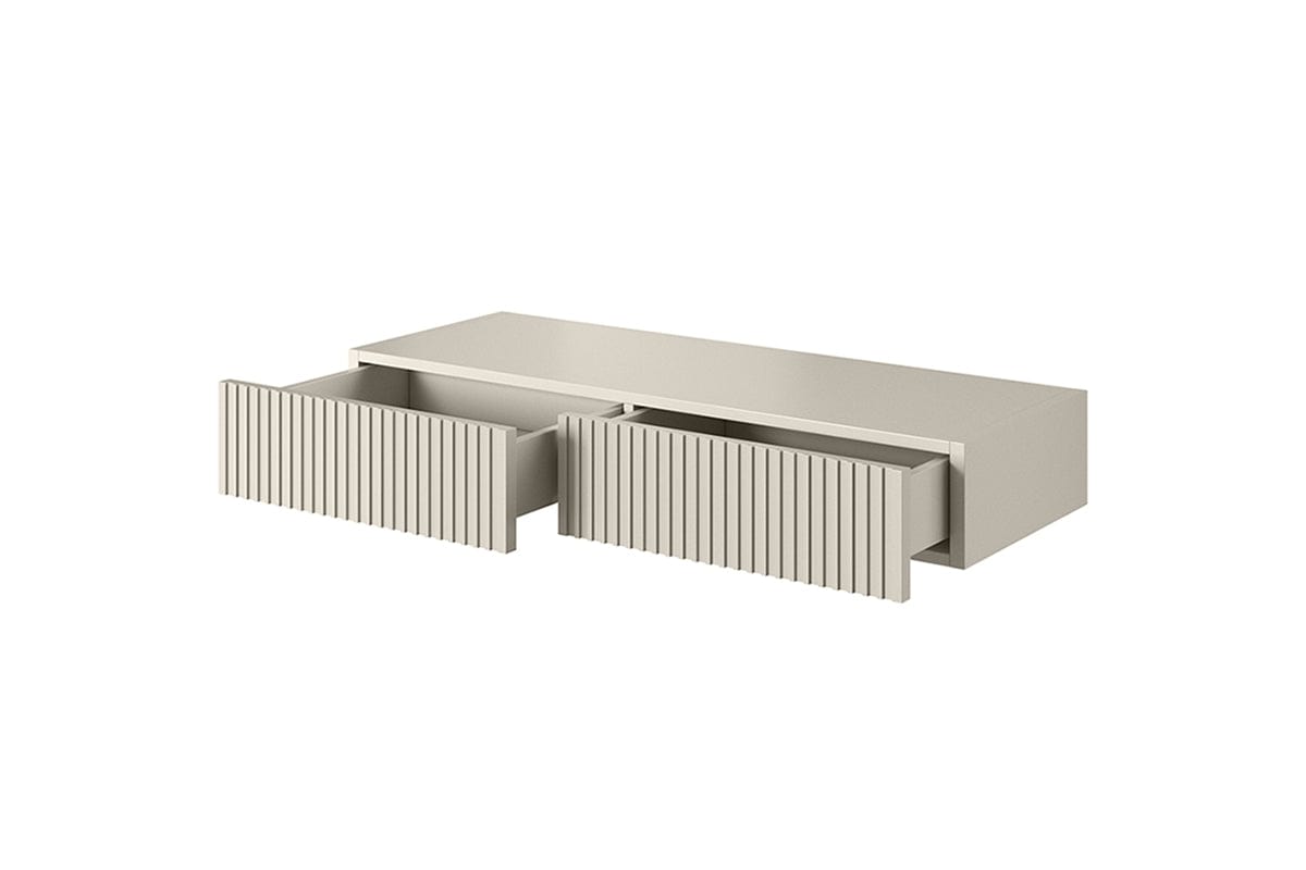 Tavolino consolle sospesi con 2 cassetti Nicole 100-2SZ