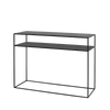 Customform Tavolino consolle Tensio 2 Nero