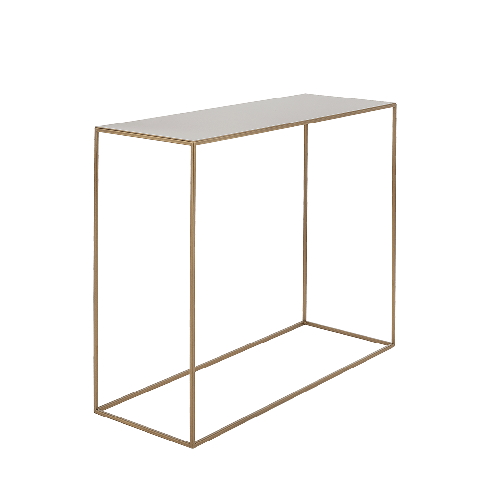 Customform Tavolino consolle Tensio Oro