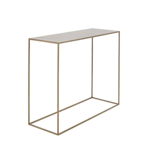 Customform Tavolino consolle Tensio Oro