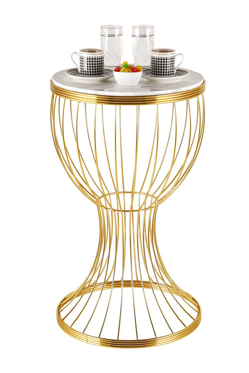 Tavolino da caffè Aldora Marmo