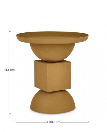 Bizzotto Tavolino da caffè Alka Giallo