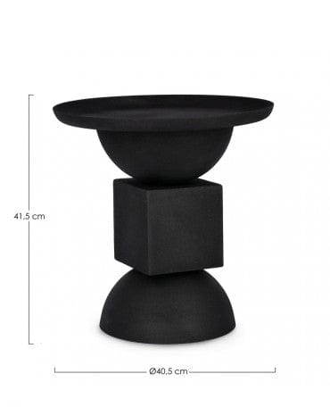 Bizzotto Tavolino da caffè Alka Nero