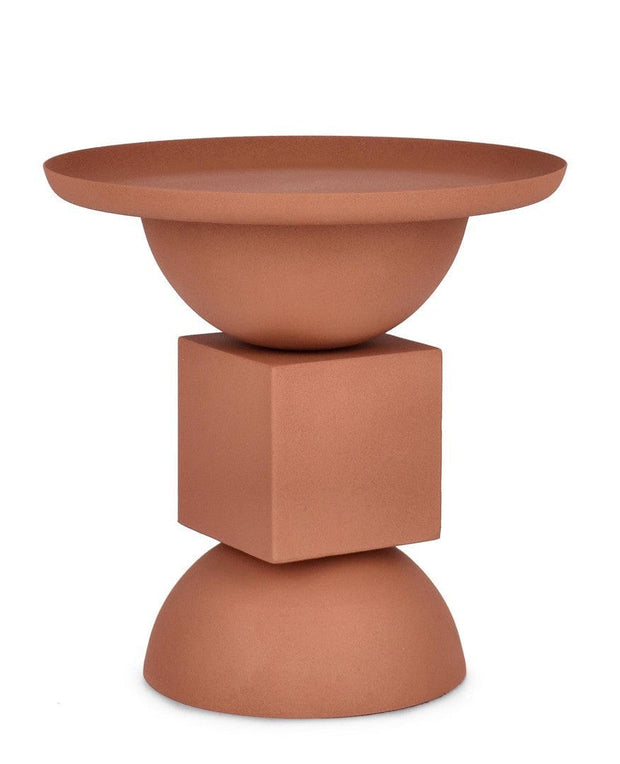 Bizzotto Tavolino da caffè Alka Ruggine