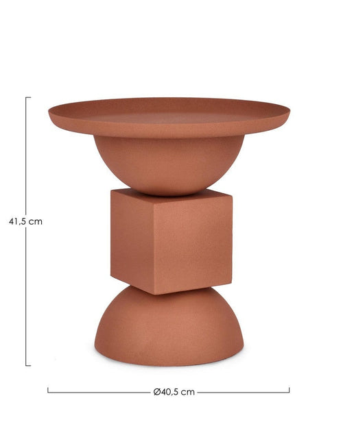 Bizzotto Tavolino da caffè Alka Ruggine