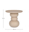 Bizzotto Tavolino da caffè Alpa Beige
