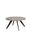 Tavolino da caffè Antique Round Ottone