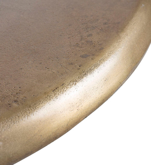 Tavolino da caffè Antique Round Ottone (1)