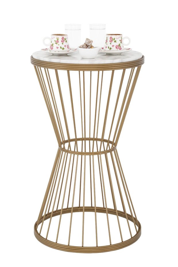 Tavolino da caffè Aytug Marmo (1)