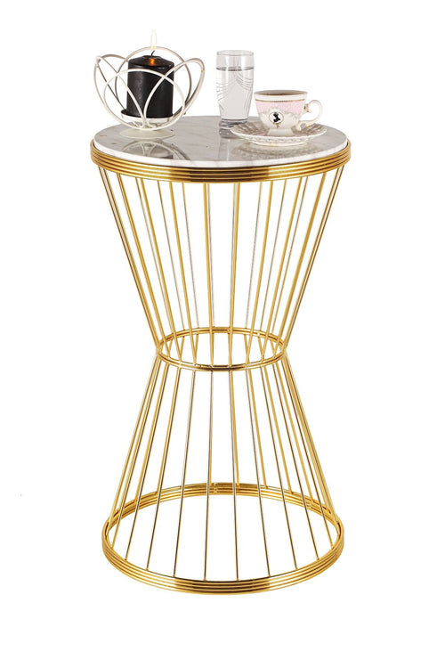 Tavolino da caffè Aytug Marmo