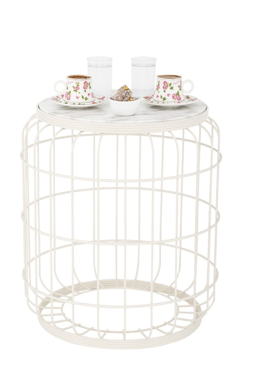 Tavolino da caffè Camellia Marmo (1)