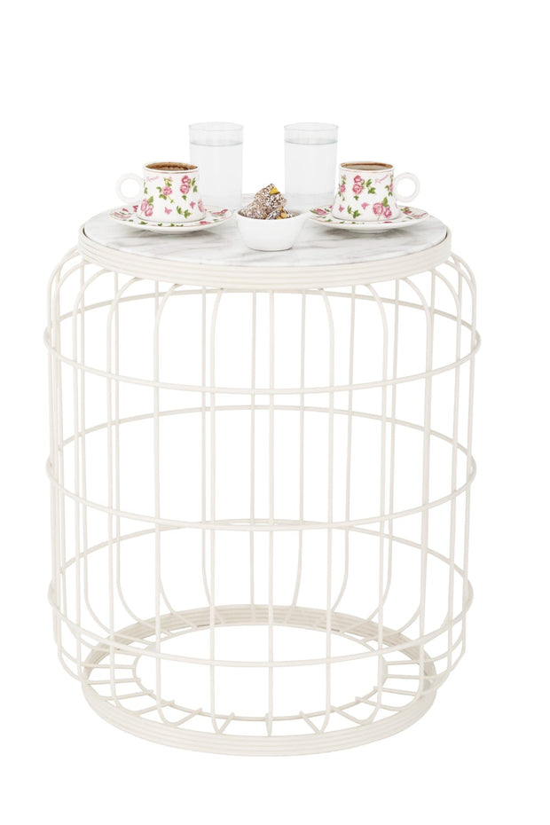Tavolino da caffè Camellia Marmo (1)